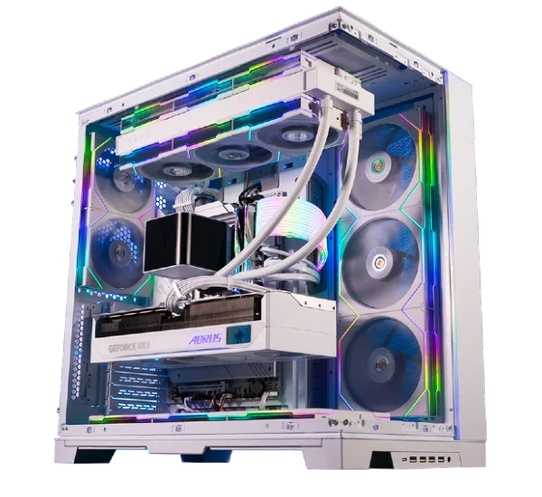 Snow Titan v2 | AMD Ryzen 7 9800x3D 8 Core Processor | NVIDIA RTX 5090 32GB Advanced