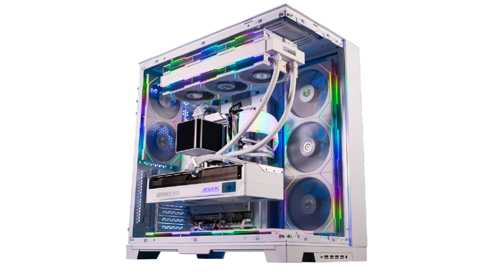 Snow Titan v2 | AMD Ryzen 7 9800x3D 8 Core Processor | NVIDIA RTX 5090 32GB Advanced