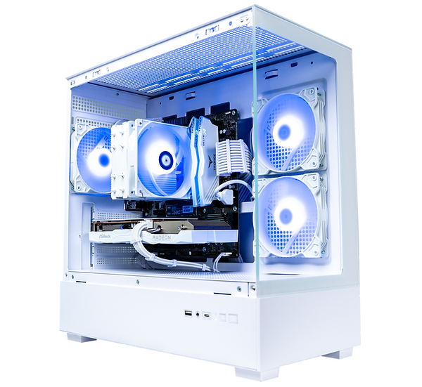 Frozen Orb v1 | AMD Ryzen 5 5600X | ASRock Challenger White Radeon RX 6600 8GB