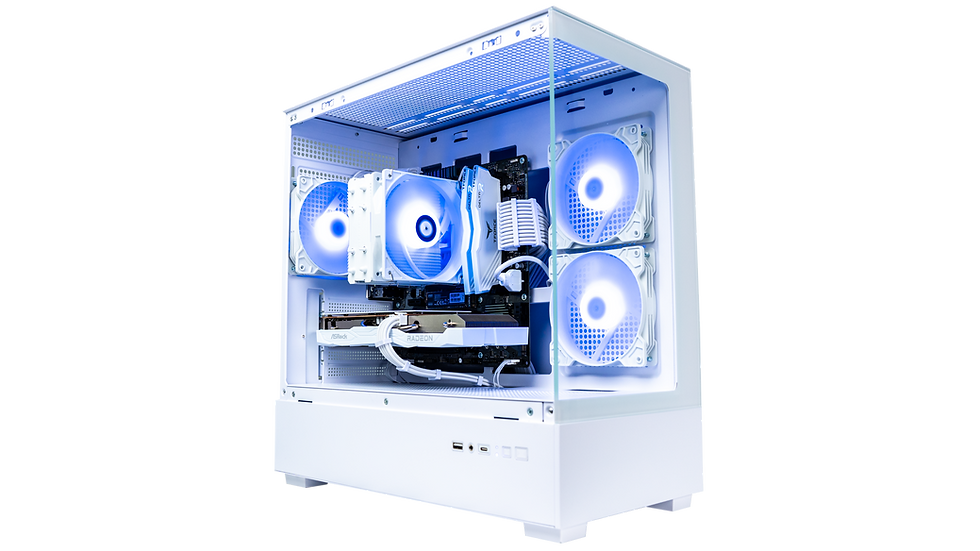 Frozen Orb v1 | AMD Ryzen 5 5600X | ASRock Challenger White Radeon RX 6600 8GB